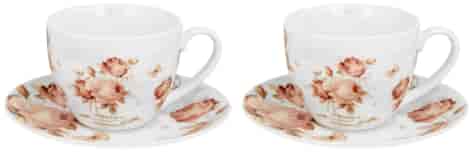 SECESJA KOMPLET FILIŻANEK 2+2 270ml