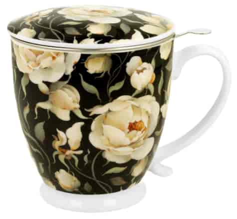 ENGLISH ROSES BLACK KUBEK ZAPARZAC NA STOPCE 500ml