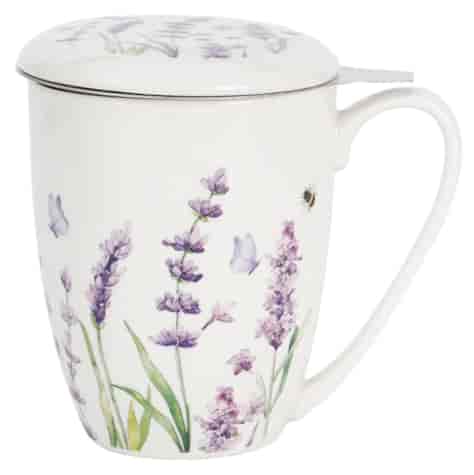 CLASSIC LAVENDER KUBEK ZAPARZACZ W PUDEŁKU 360ml