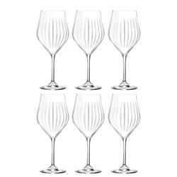 RCR TIMELESS KIELISZEK WINO 550 6szt