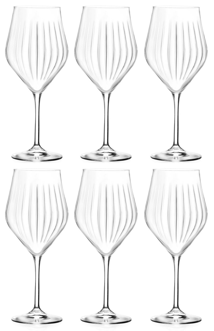 RCR TIMELESS KIELISZEK WINO 650 6szt