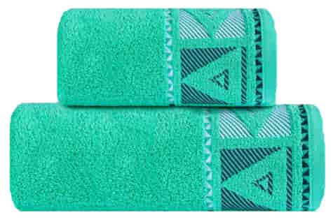 YOLO RĘCZNIK 50x90 ZIELONY MODERN 450