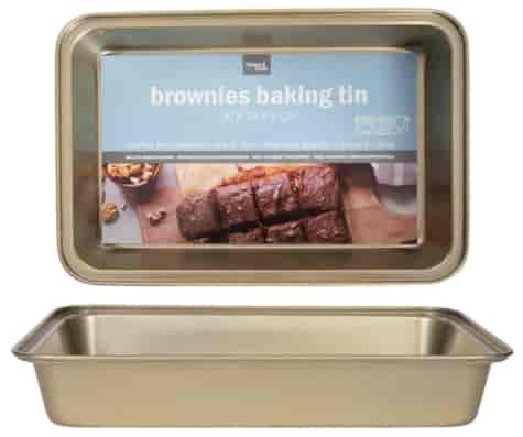 GOLD BLACHA FORMA 30x20x5cm 22277500 BROWNIE