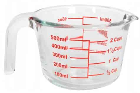 POJEMNIK SZKLANY Z MIARKĄ  500ml 22277574