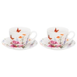 SUMMER KOMPLET FILIŻANEK 2+2 280ml
