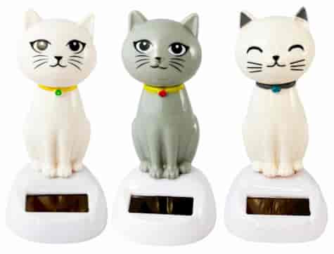 FIGURKA SOLARNA KOTEK JUS-1073