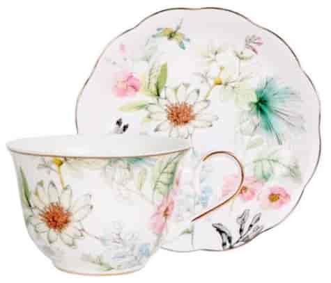 MARCELINA FILIŻANKA ZE SPODKIEM 1+1 270ml BOX PCV