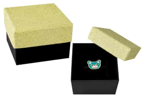 PUDEŁKO NA BIŻUTERIĘ KWADRAT  1szt CBP01-1250G