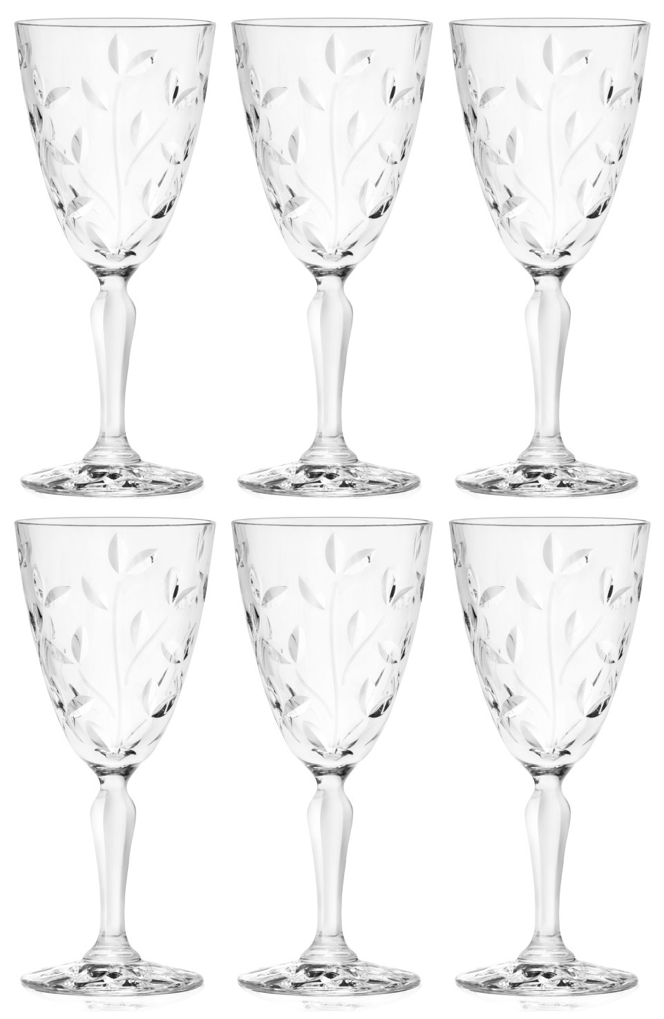 RCR LAURUS KIELISZEK WINO 230 6szt