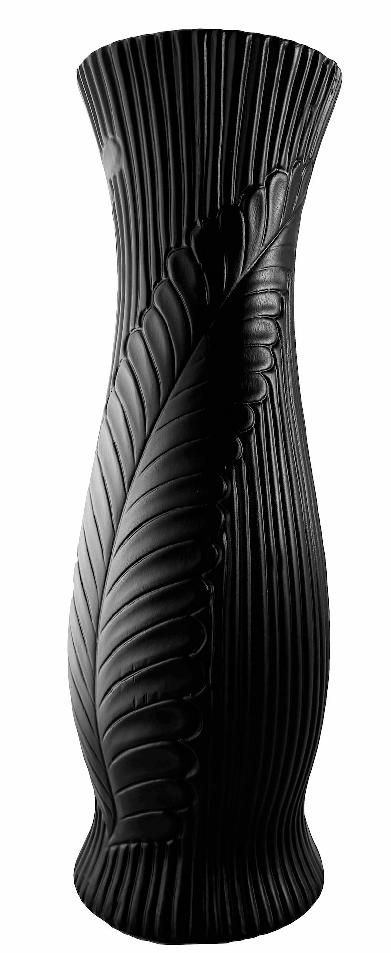 WAZON CERAMICZNY CW44 CZARNY h-45,5cm