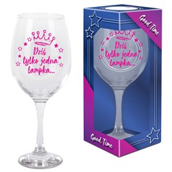 GOOD TIME KIELISZEK 580ml DZIŚ TYLKO JEDNA LAMPKA