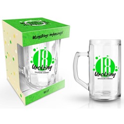 HAPPY DAY GREEN KUFEL 500ml 18 URODZINY