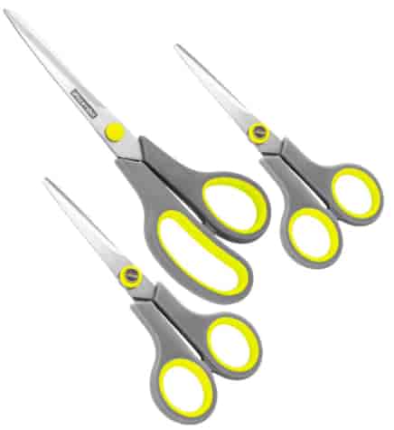 NOŻYCZKI KUCHENNE UNIWERSALNE KOMPLET 3 SZT KM5187
