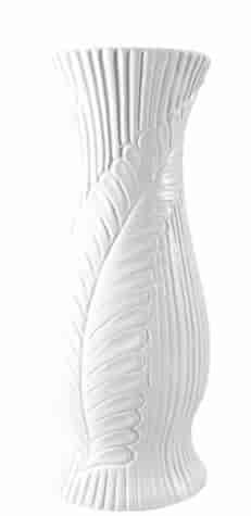 WAZON CERAMICZNY BW34 BIAŁY h-30cm