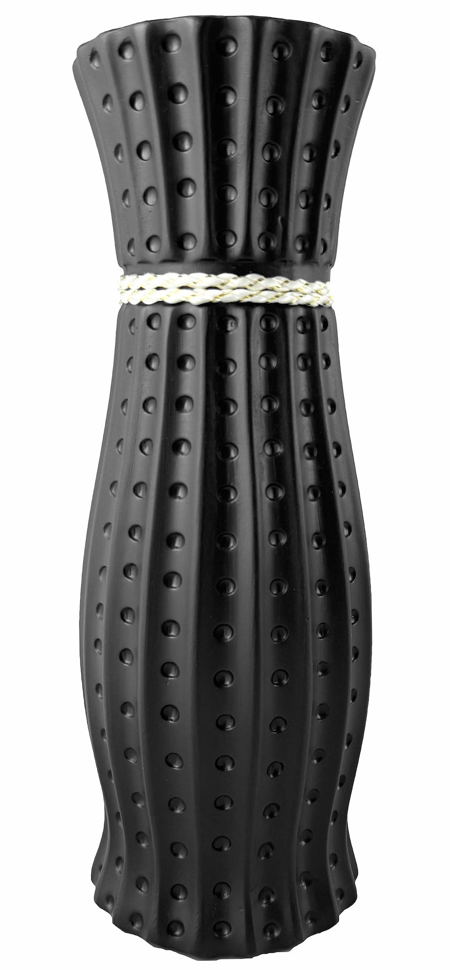 WAZON CERAMICZNY CW63 CZARNY h-61cm