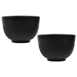 ONE CZARKA ŻELIWNA KOMPLET 2EL 150ml BLACK