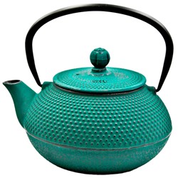 GIFT CZAJNIK ŻELIWNY Z SITKIEM 0,8L OLIVE