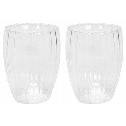 DOUBLE SZKLANKA TERMICZNA 300ml FLOWER 2EL