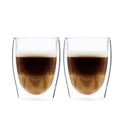 DOUBLE SZKLANKA TERMICZNA  80ml ESPRESSO 2EL
