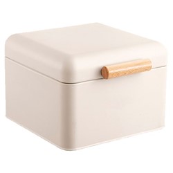 METAL CHLEBAK MINI 20x20x14cm 22170322 BEŻOWY