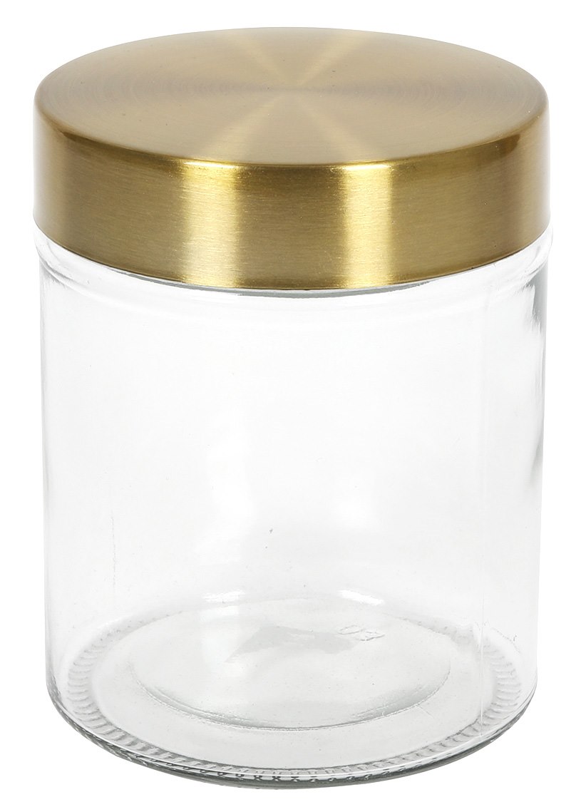 GOLD POJEMNIK SZKLANY 12cm 23468752