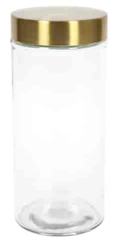 GOLD POJEMNIK SZKLANY 22cm 23468778