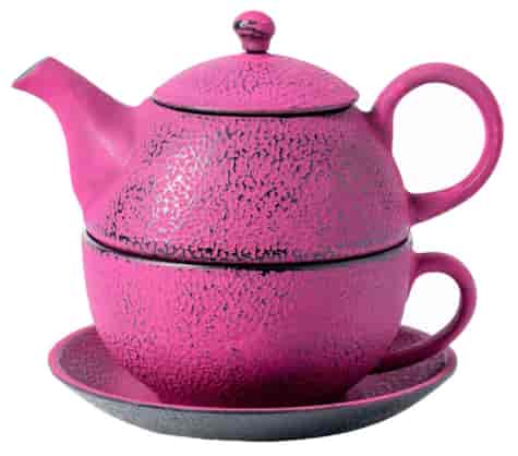 GIFT CZAJNICZEK ŻELIWNY Z FILIŻANK 400ml 3EL FUCHS