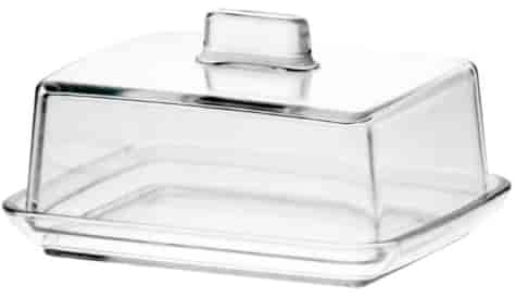 JASŁO MASELNICA SZKLANA 11,5x8,5x7cm