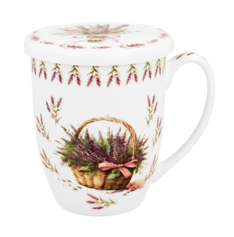 LAWENDA CR KUBEK ZAPARZACZ W PUDEŁKU 350ml