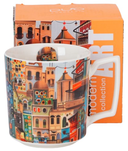 MODERN SWEET CITY KUBEK W PUDEŁKU 450ml