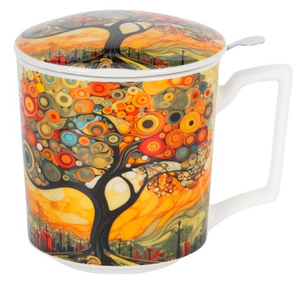 MODERN TREE KUBEK ZAPARZACZ W PUDEŁKU 450ml