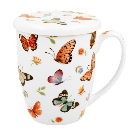 BUTTERFLIES CR KUBEK ZAPARZACZ W PUDEŁKU 350ml
