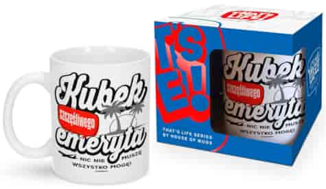 THAT'S LIFE KUBEK 300ml - KUBEK EMERYTA...