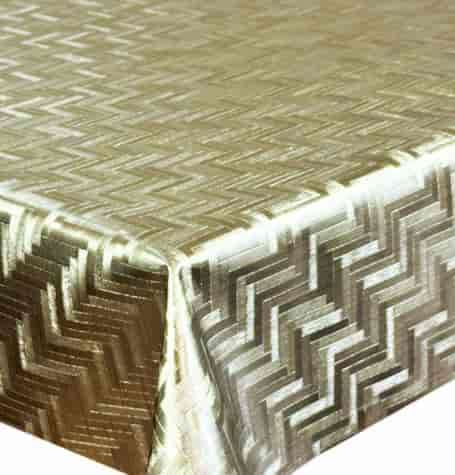 METALICO CERATA OBRUS TKANINA 140 SX-7158G ZŁOTO