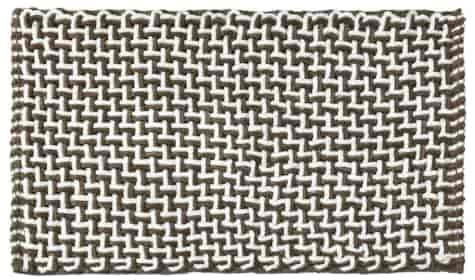 MOKO DUO CHENILLE KILIM DYWANIK 50x80cm BIAŁY/BEŻO