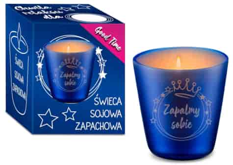 GOOD TIME ŚWIECA SOJOWA 120ml ZAPALAMY SOBIE