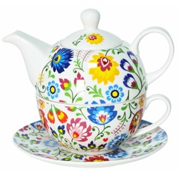 FOLK CZAJNICZEK Z FILIŻANKĄ 250ml 3EL CR5-F3