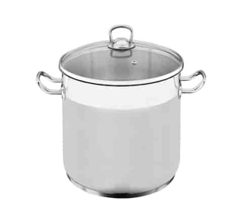 BIG GARNEK ZE SZKLANĄ POKRYWKĄ 28cm 14l 400131