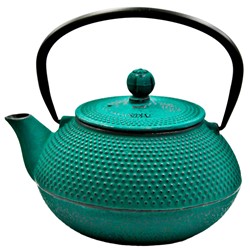 GIFT CZAJNIK ŻELIWNY Z SITKIEM 0,8L OLIVE