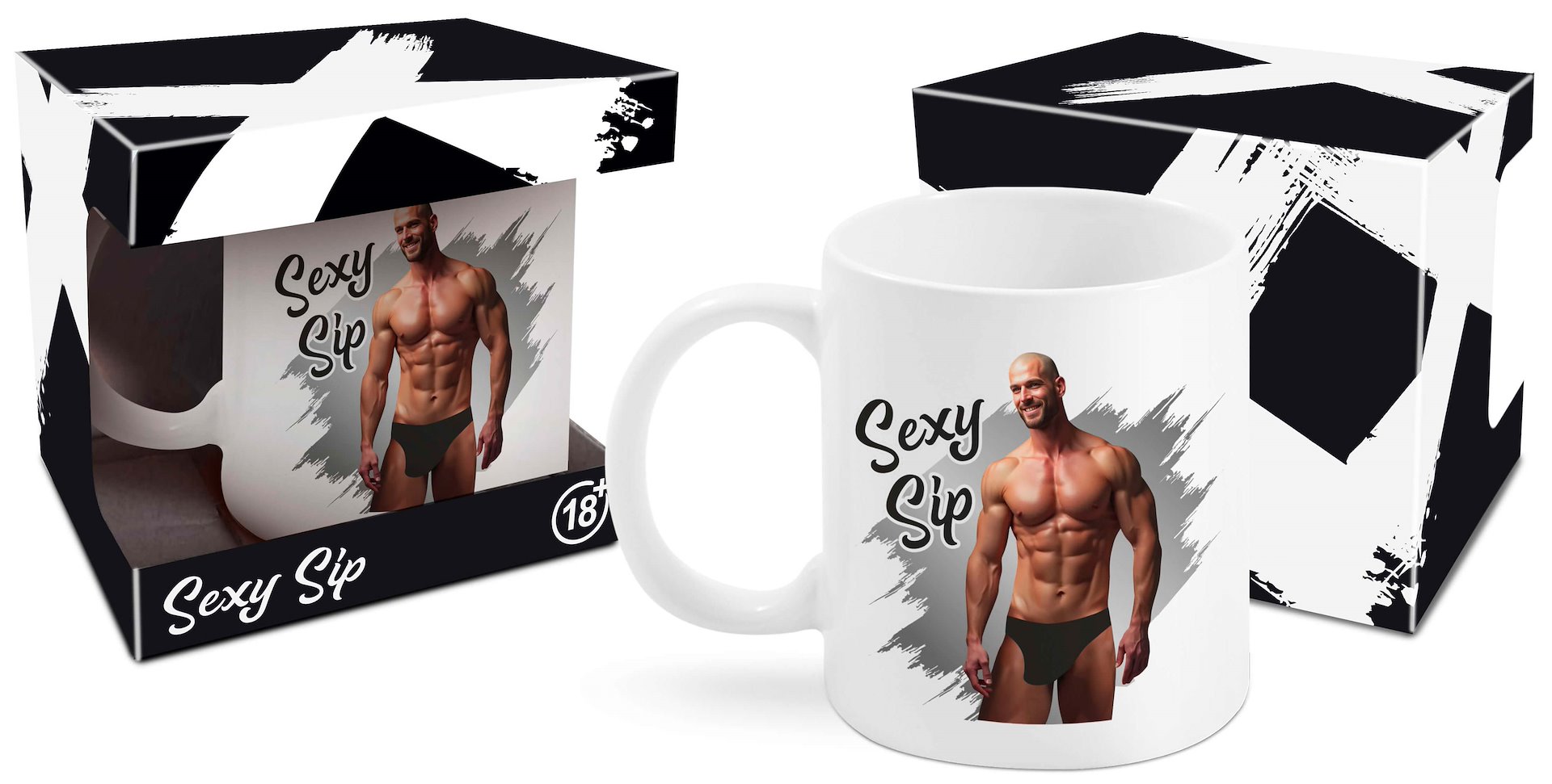 SEXY SIP KUBEK TERMOAKTYWNY 300ml - MĘŻCZYŹNI wz02