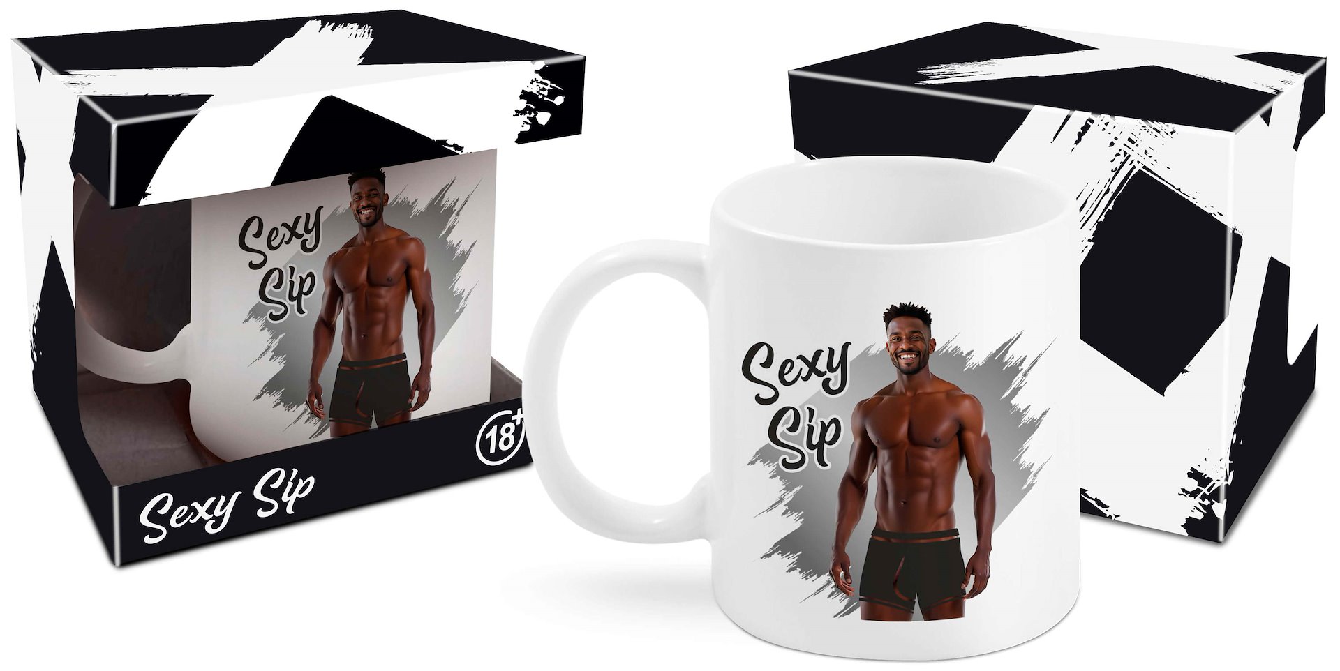 SEXY SIP KUBEK TERMOAKTYWNY 300ml - MĘŻCZYŹNI wz05