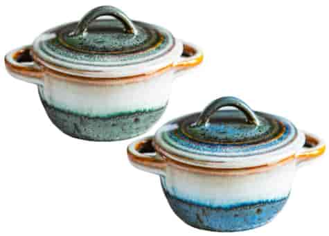 OMBRES  MISKA Z POKRYWĄ 10cm 200ml