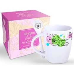 DZIEŃ BABCI KUBEK 300ml + ŁYŻECZKA