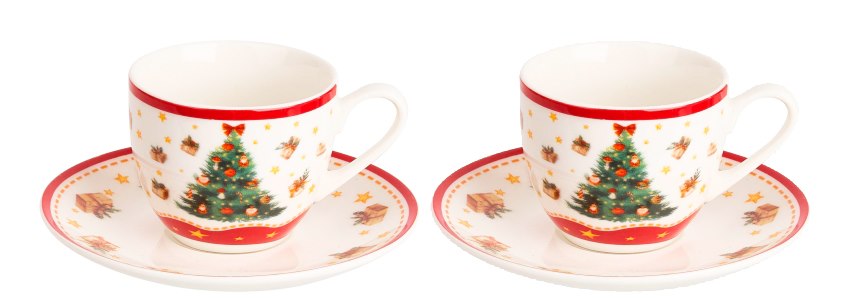 BN CHRISTMAS TREE ESPRESSO KPL FIL 2+2 110ml