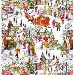 DEKORAMA CERATA NA WŁÓKNINIE ŚWIĄTECZNA 24B