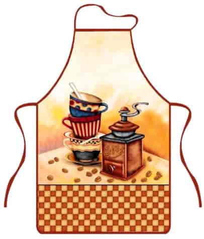 COFFEE FARTUCH KUCHENNY 50x76cm KAWA F9648