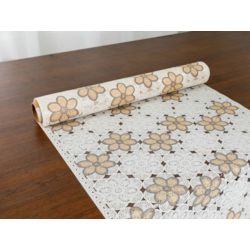 BIEŻNIK NA ŁAWE PCV 0,50 KW-0663 EKRI/BRĄZ