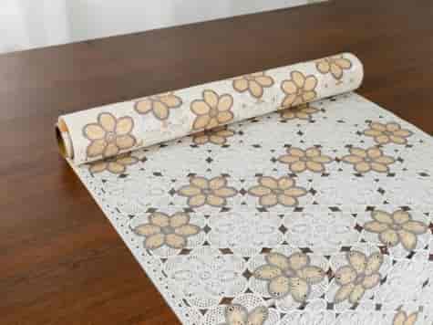 BIEŻNIK NA ŁAWE PCV 0,50 KW-0663 EKRI/BRĄZ