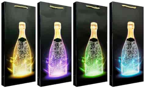 TOREBKA PREZENTOWA 12,5x8x36cm WINO JUS-1056B