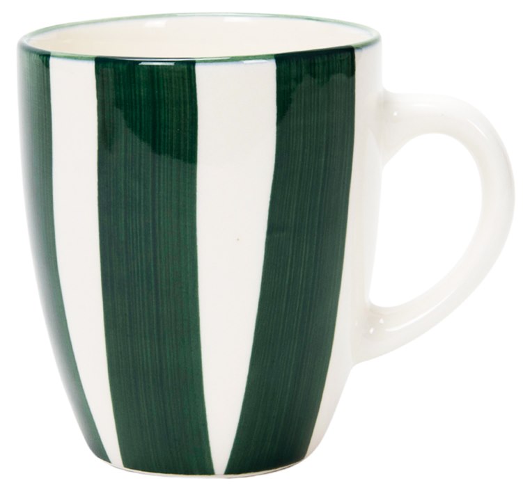 TREE STRIPE GREEN KUBEK 350ml 23105900
